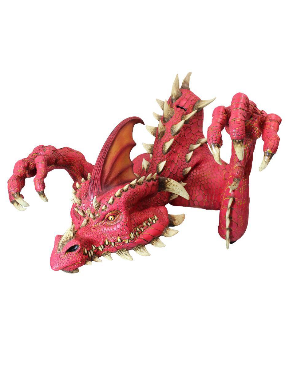 Máscara Ghoulish Productions Ember the Red Dragón Máscara Ghoulish Productions Ember the Red Dragón