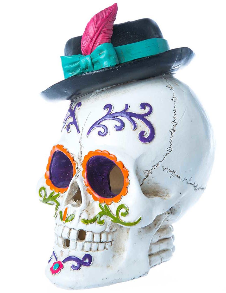 Figura de poliresina Calavera Figura de poliresina Calavera