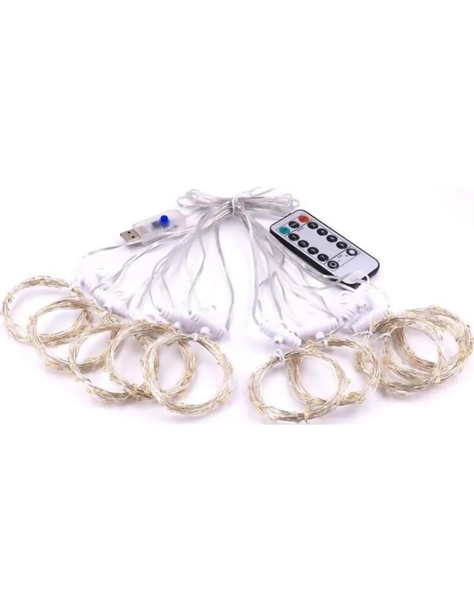 Serie cálida de led con 300 focos