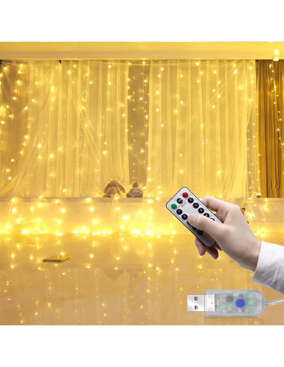 Serie cálida de led con 300 focos 2