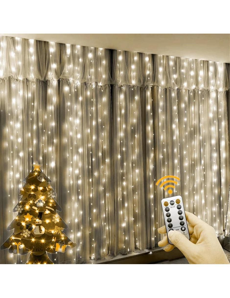 Serie cálida de led con 300 focos 3