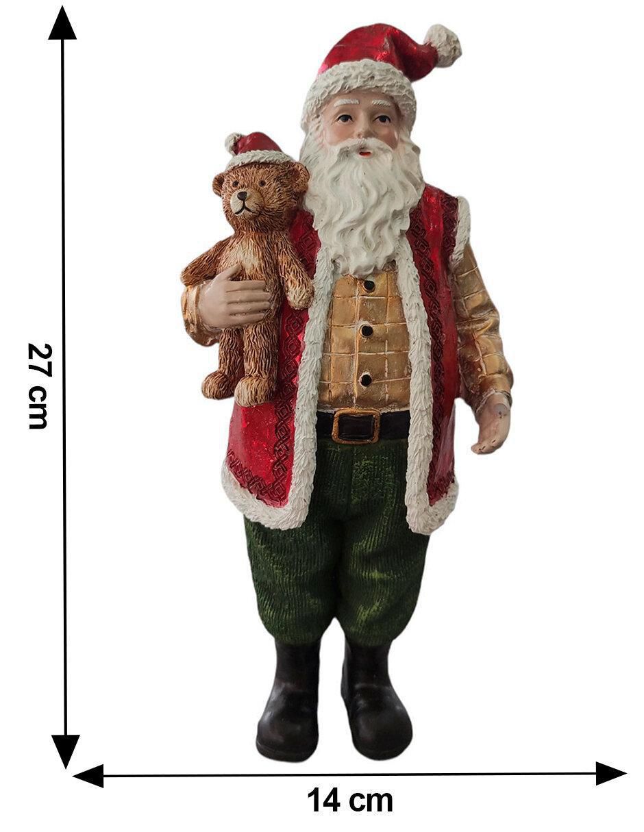 Figura decorativa de santa claus Santa Claus de resina 4