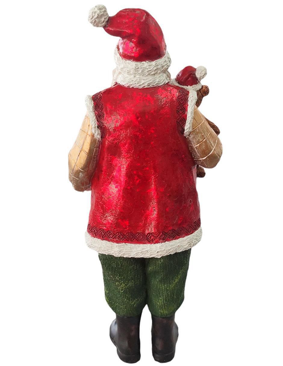 Figura decorativa de santa claus Santa Claus de resina 3