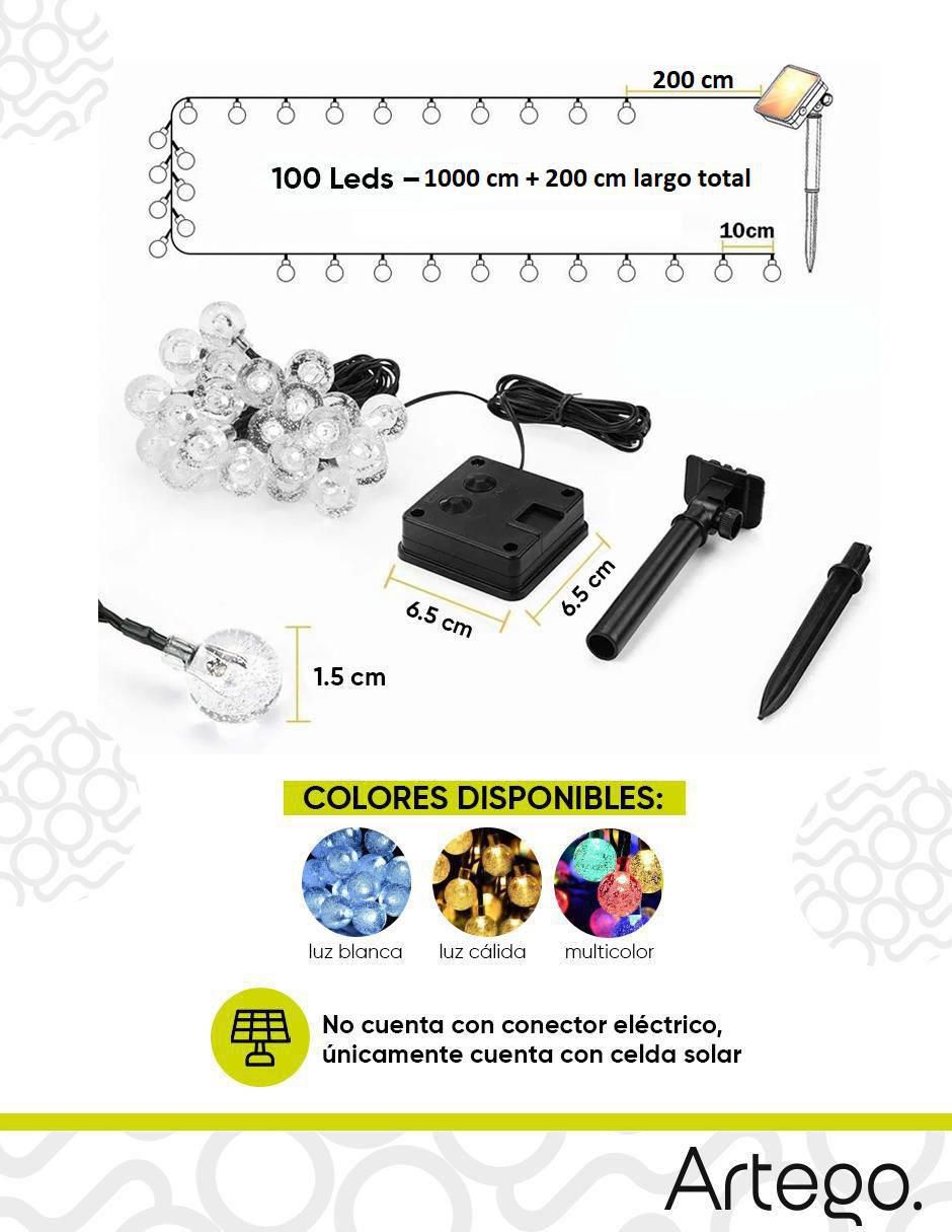 Serie red de led Beckon Store con 100 focos 11
