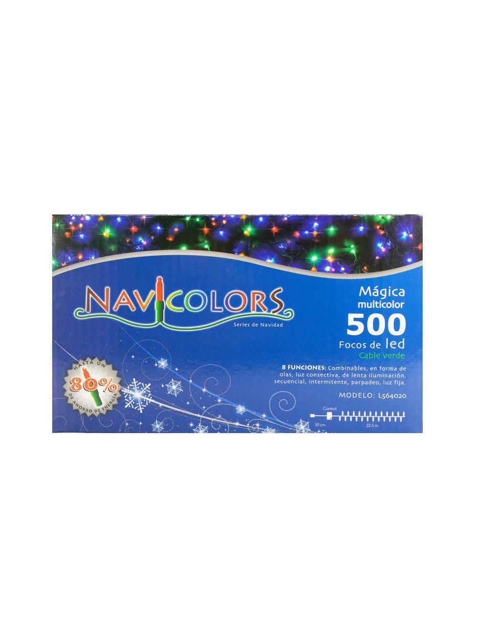 Serie funciones de led con 500 focos 2