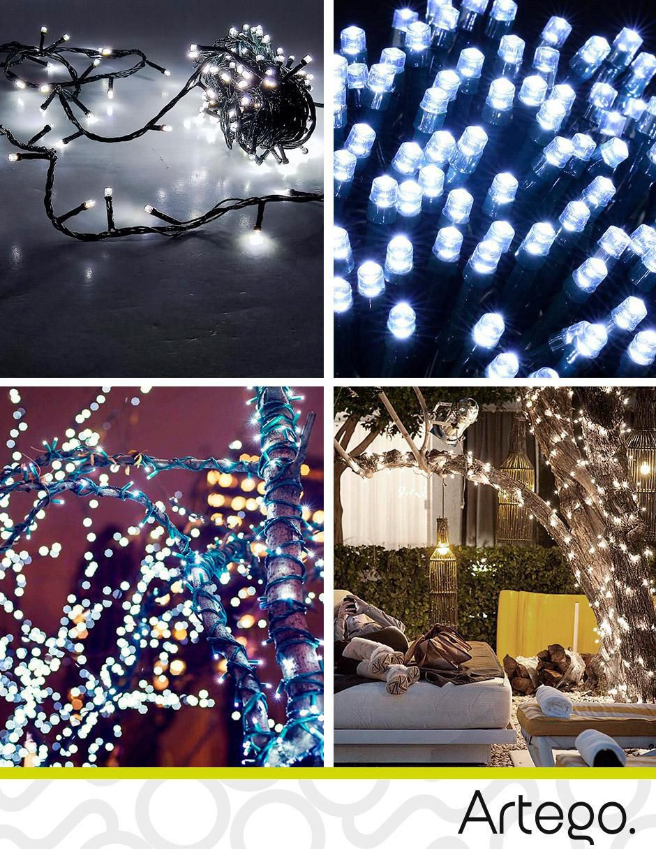 Serie led con 200 focos