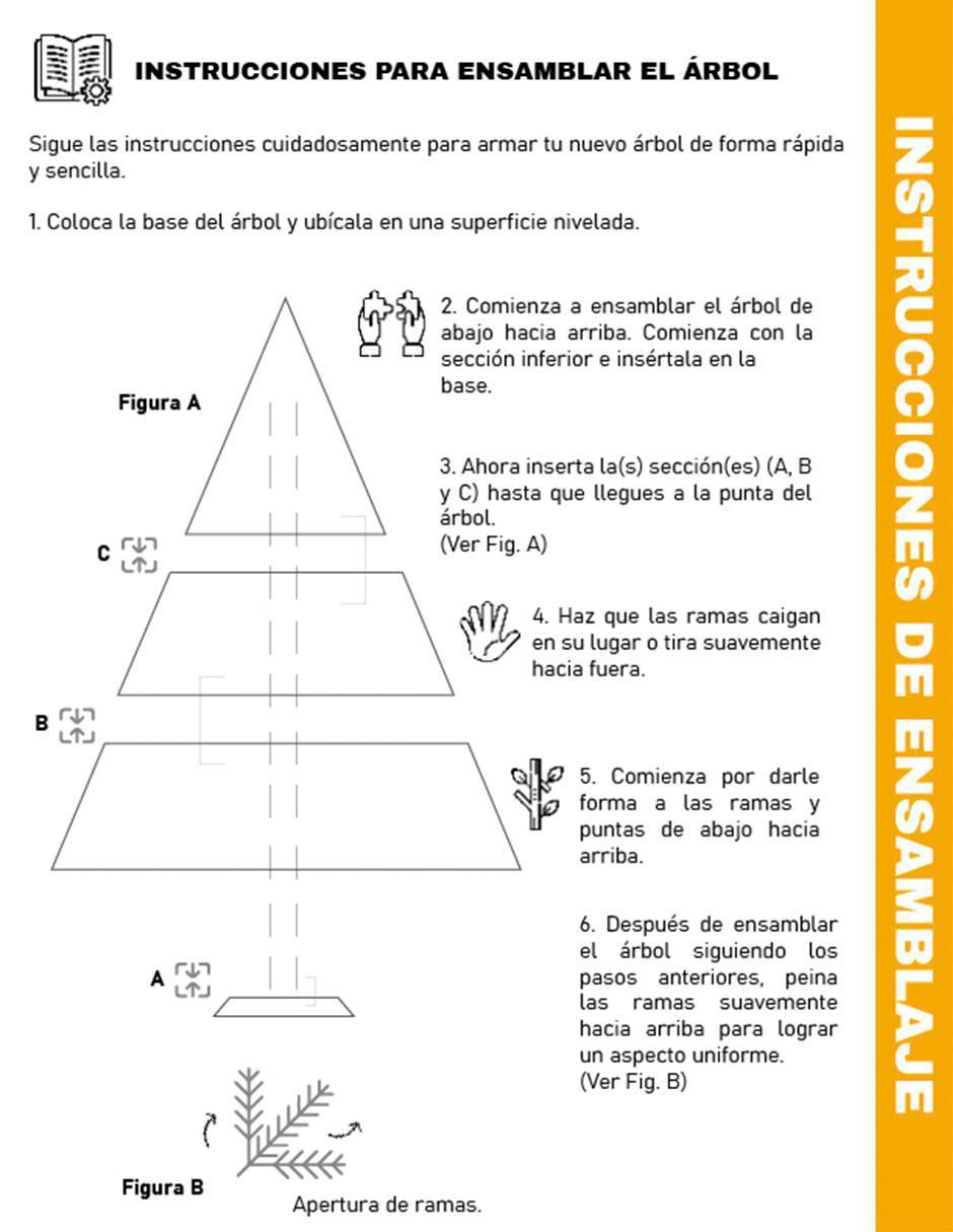 Árbol de navidad de plástico 3