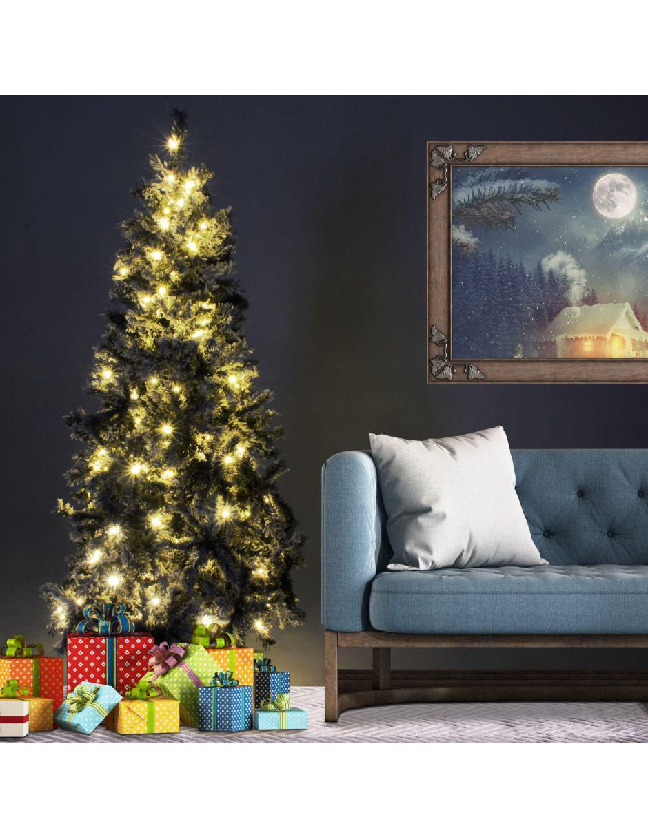 Árbol de navidad con 132 luces 9