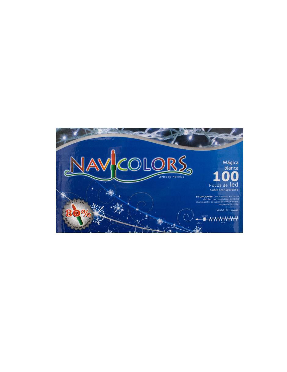 Serie funciones de led con 100 focos 3