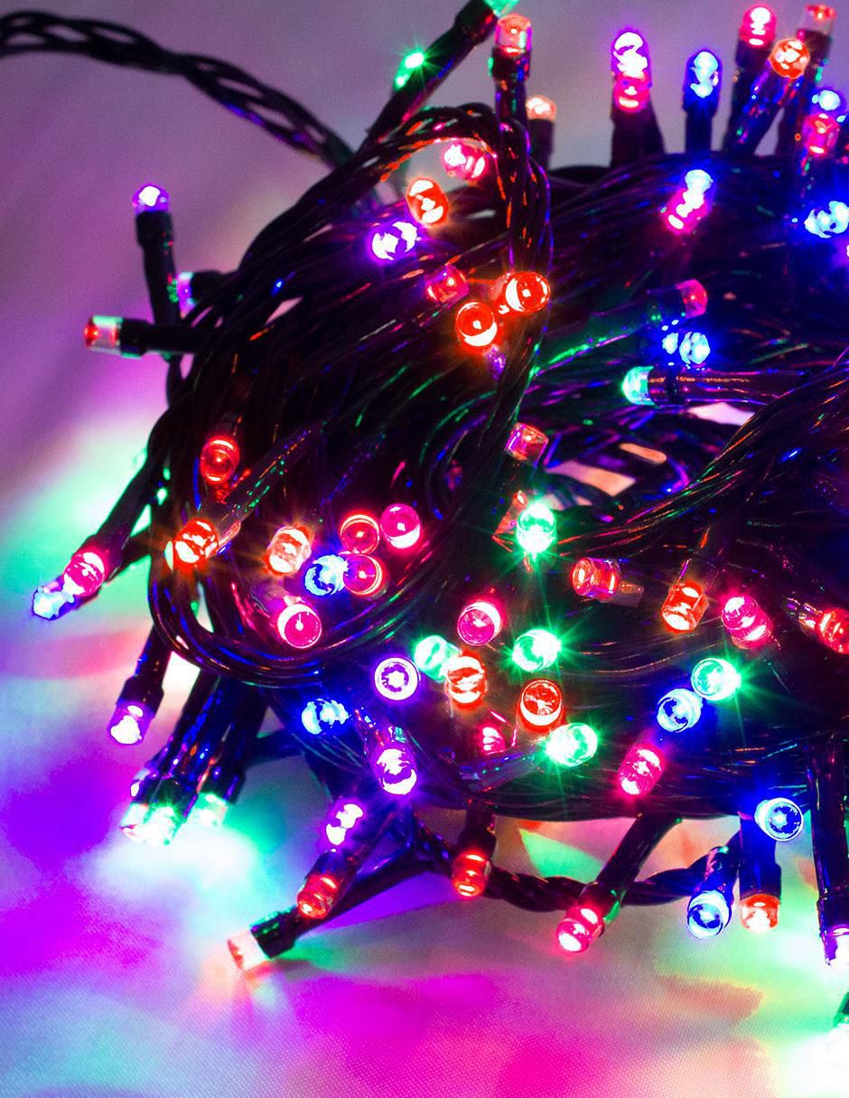 Serie funciones de led con 100 focos 2