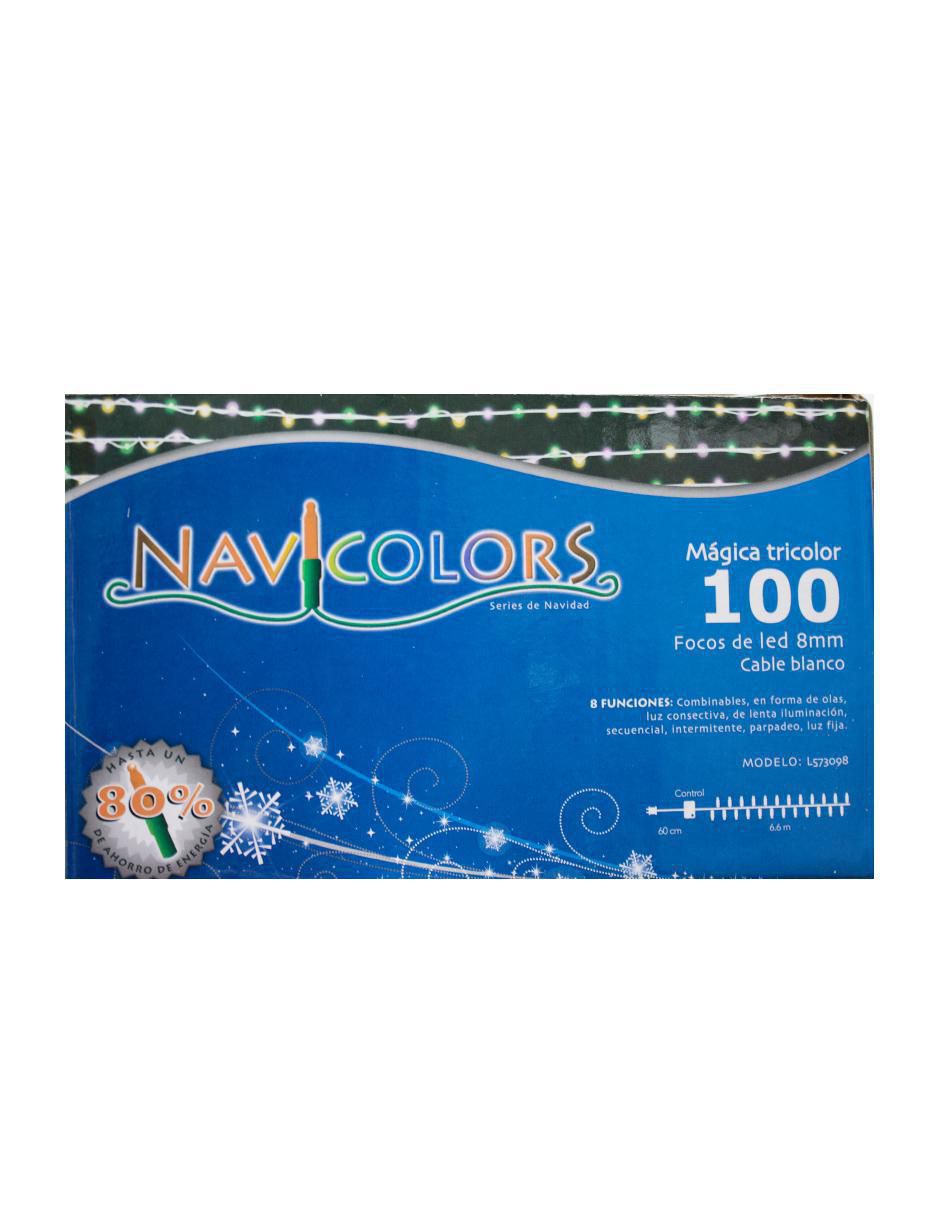 Serie led con 100 focos 3