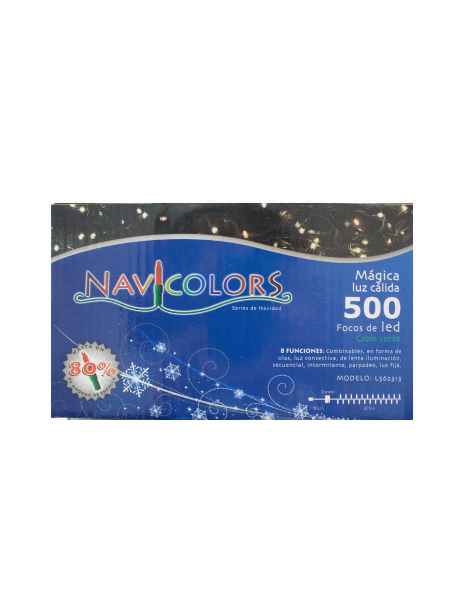 Serie led con 500 focos 3