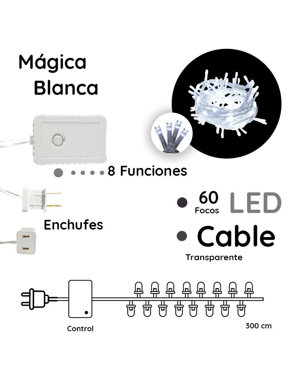 Serie funciones de led con 60 focos 4
