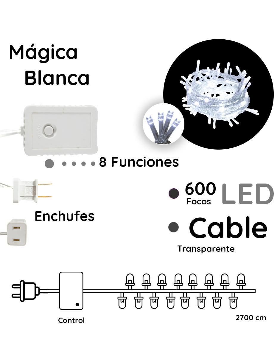 Serie funciones de led con 600 focos 4