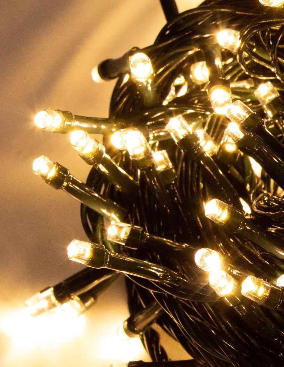 Set de luces de led con 100 focos 2