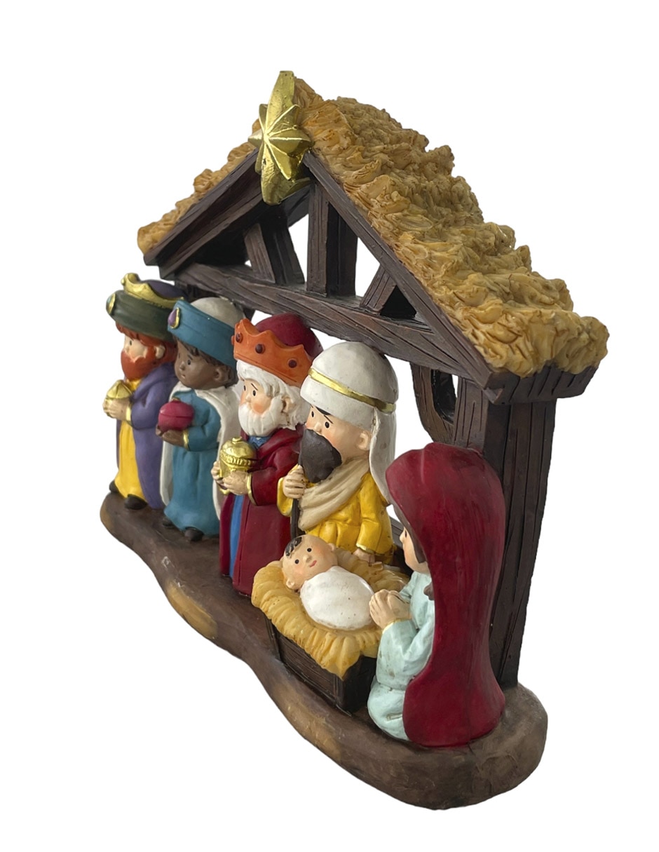 Nacimiento navideño Running de poliresina