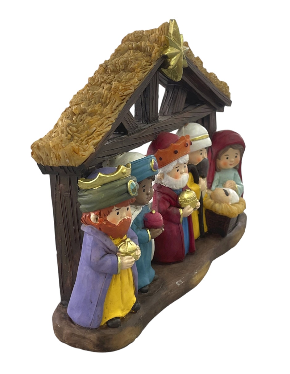 Nacimiento navideño Running de poliresina
