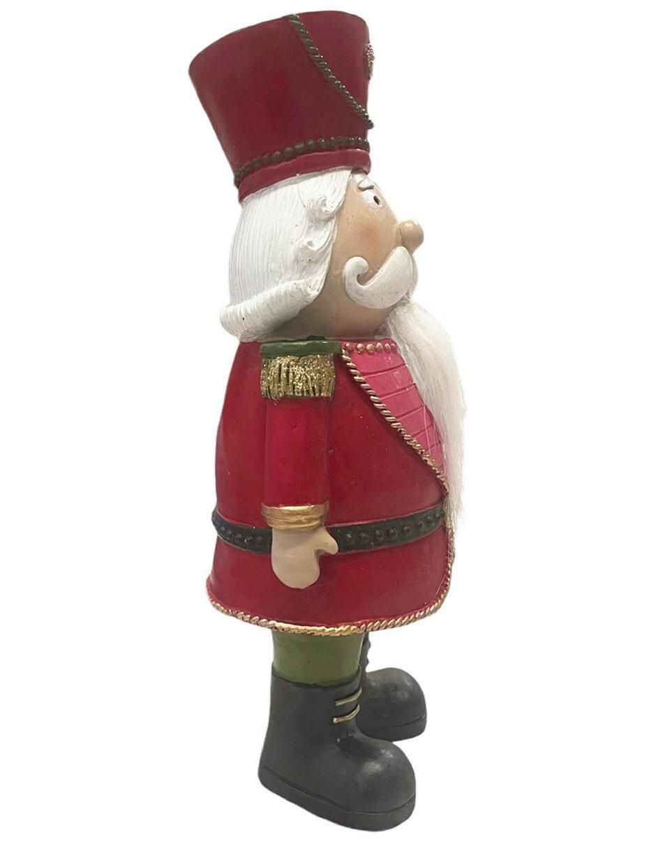 Figura decorativa de cascanueces de resina