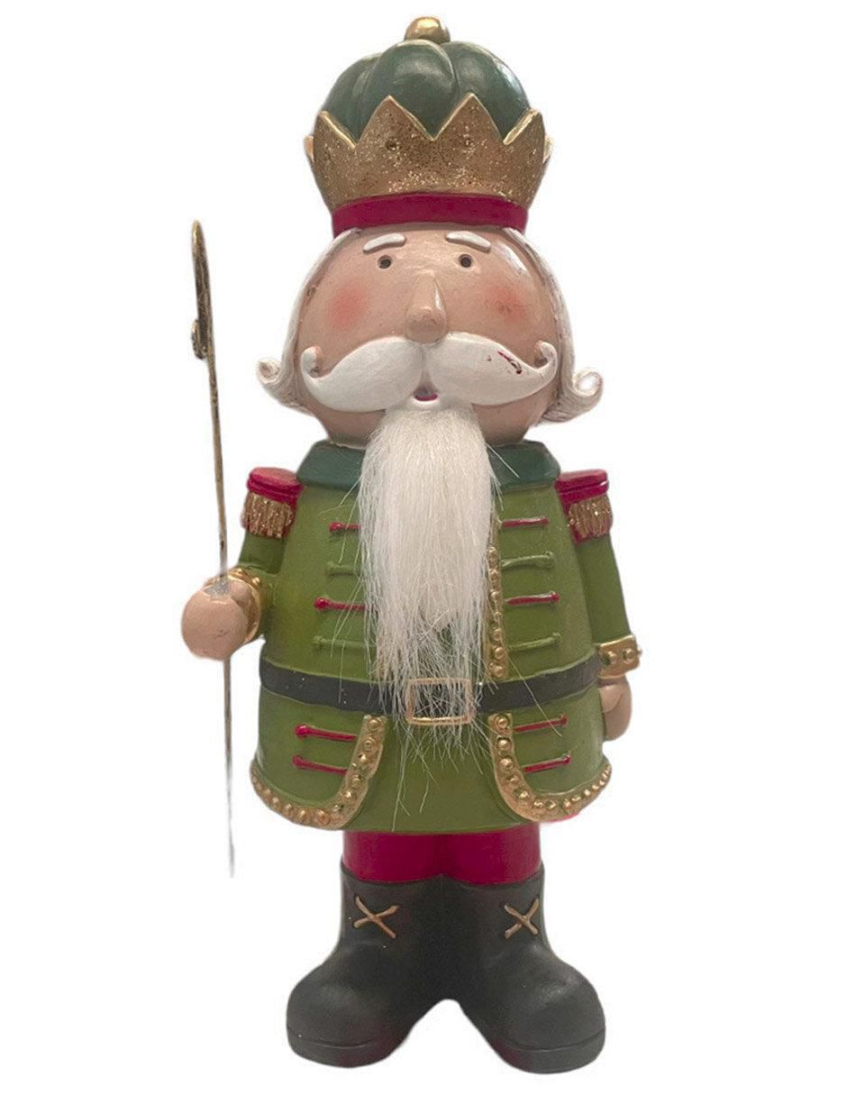 Figura decorativa de cascanueces de resina Figura decorativa de cascanueces de resina