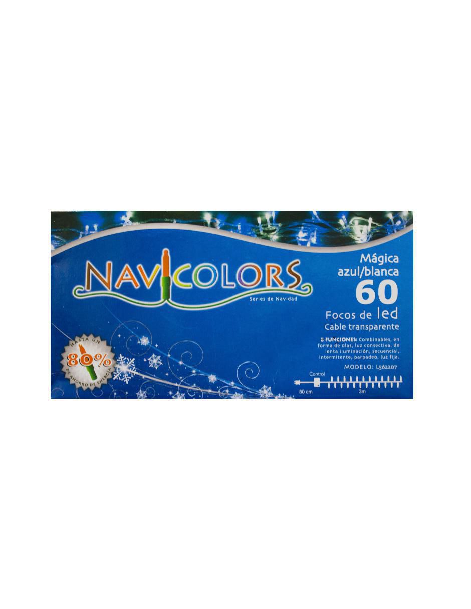 Serie mini led con 60 focos 3