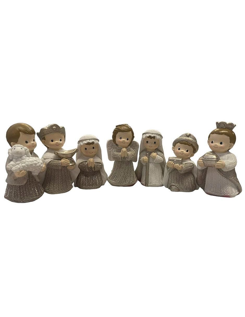 Nacimiento navideño de resina 3