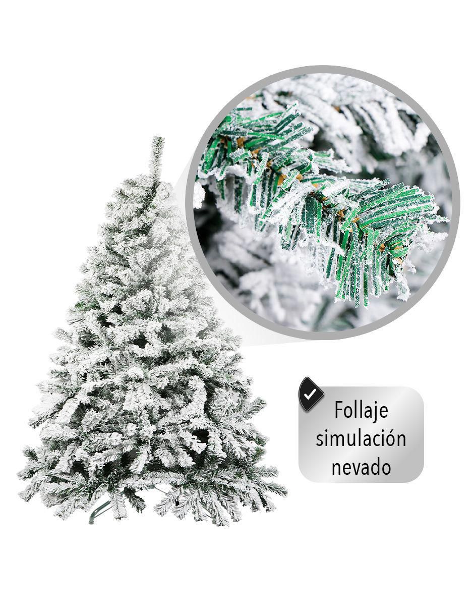 Árbol de navidad Escarchado de plástico