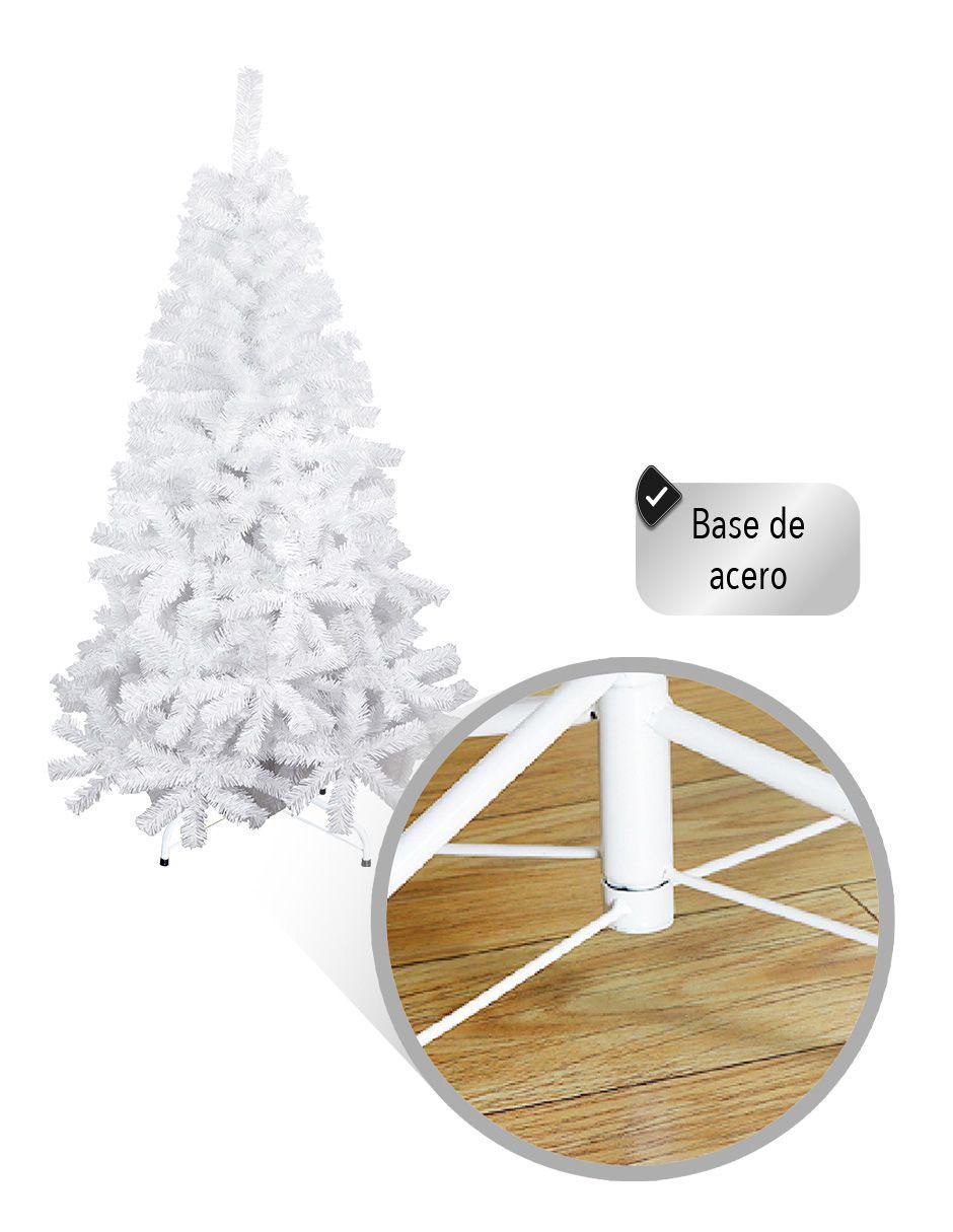 Árbol de navidad Blanco de plástico 2