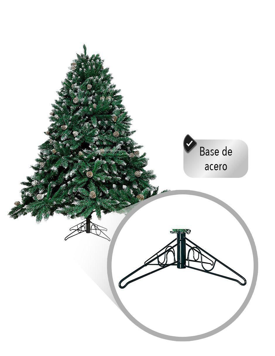 Árbol de navidad Con Piñas de plástico con 150 luces