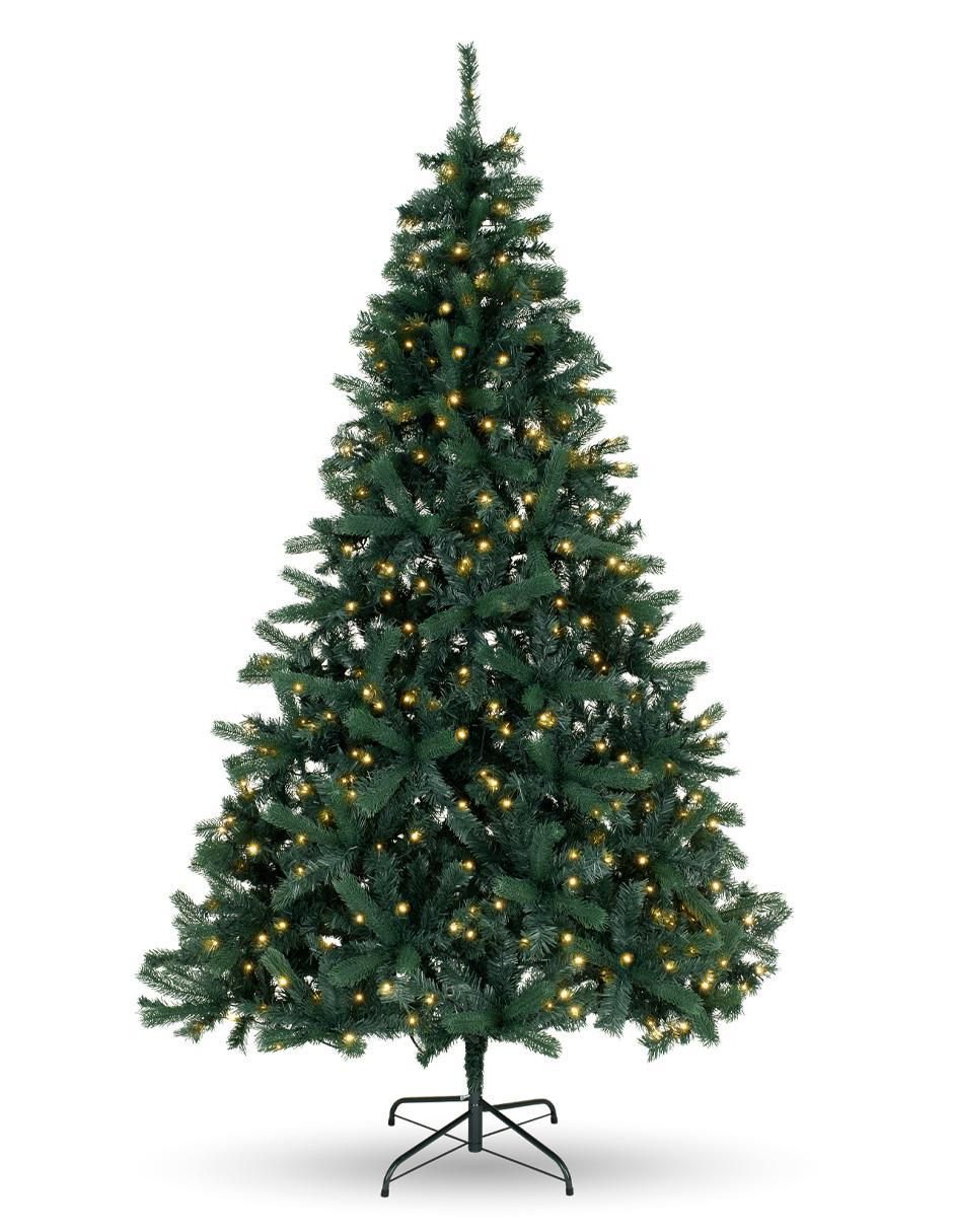 Árbol de navidad con 350 luces