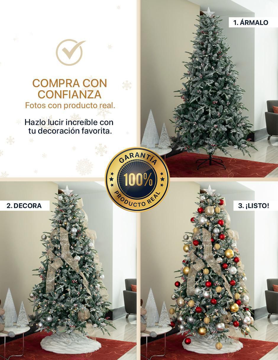 Árbol de navidad con 350 luces 5