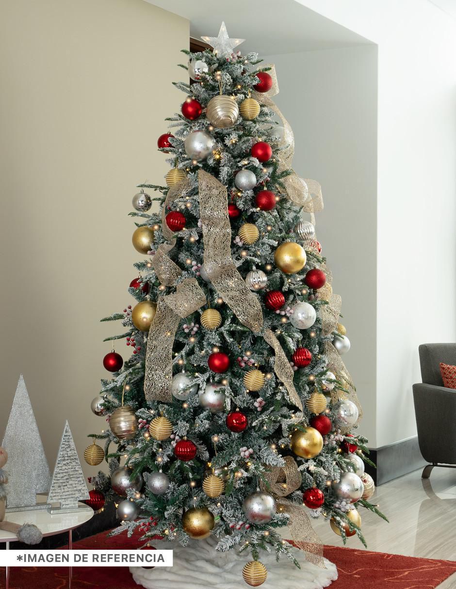 Árbol de navidad con 450 luces
