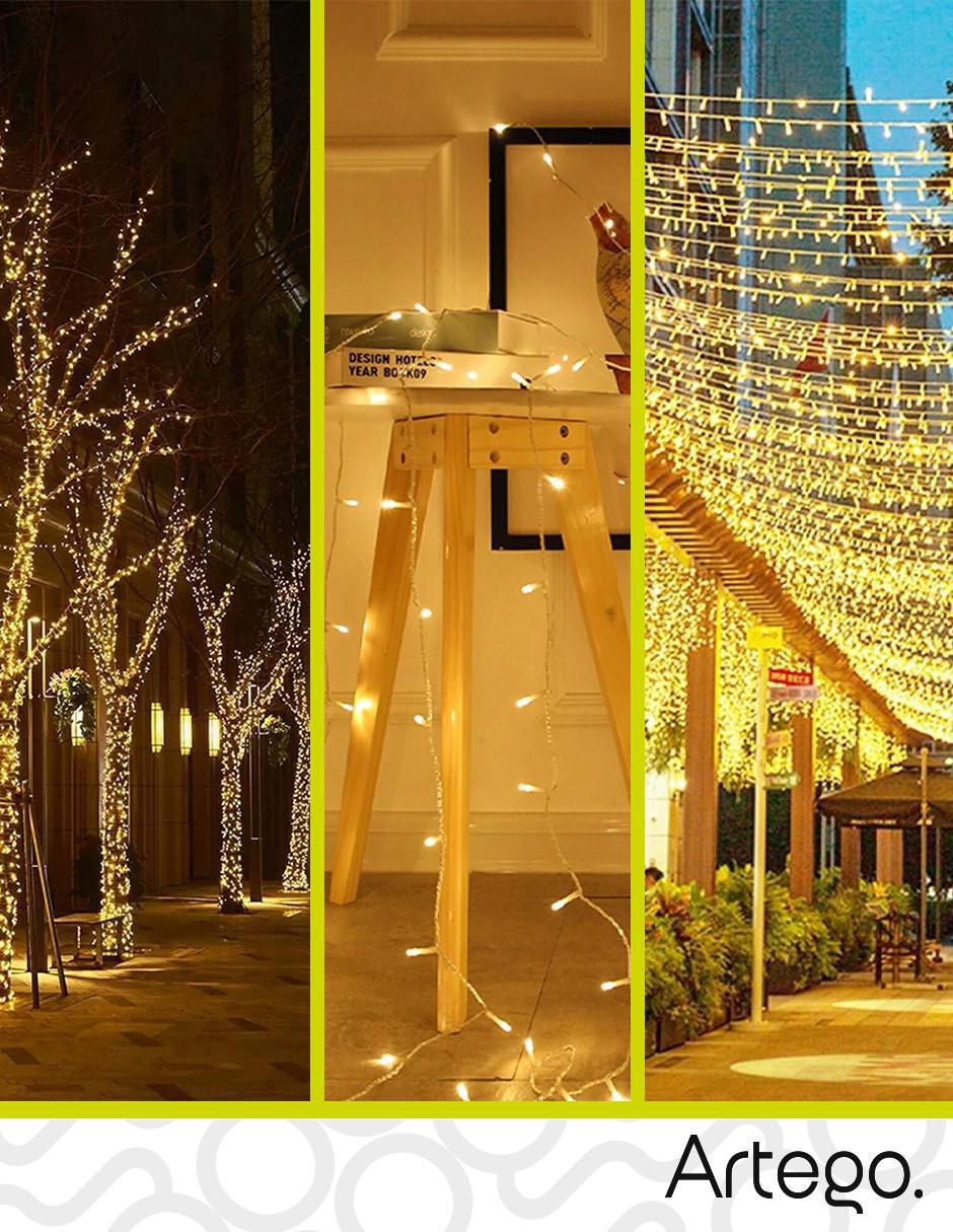 Serie led con 200 focos 6