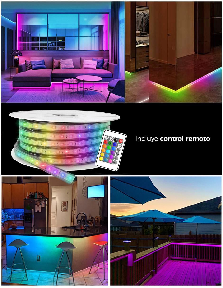 Serie led con 1500 focos 4