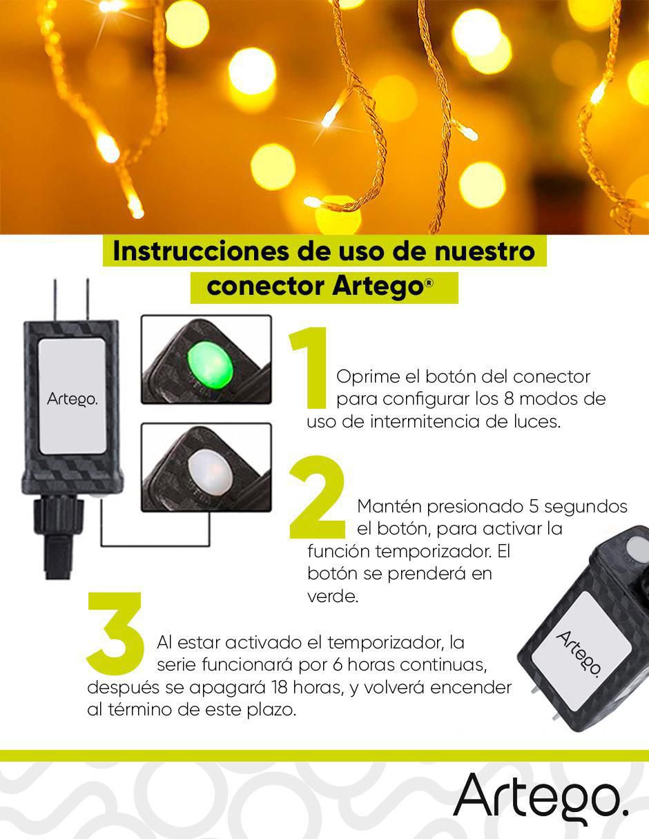 Serie LED con 200 focos 6