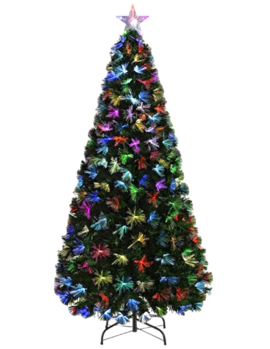 Árbol de navidad Ultrabrillante de plástico con 240 luces Árbol de navidad Ultrabrillante de plástico con 240 luces
