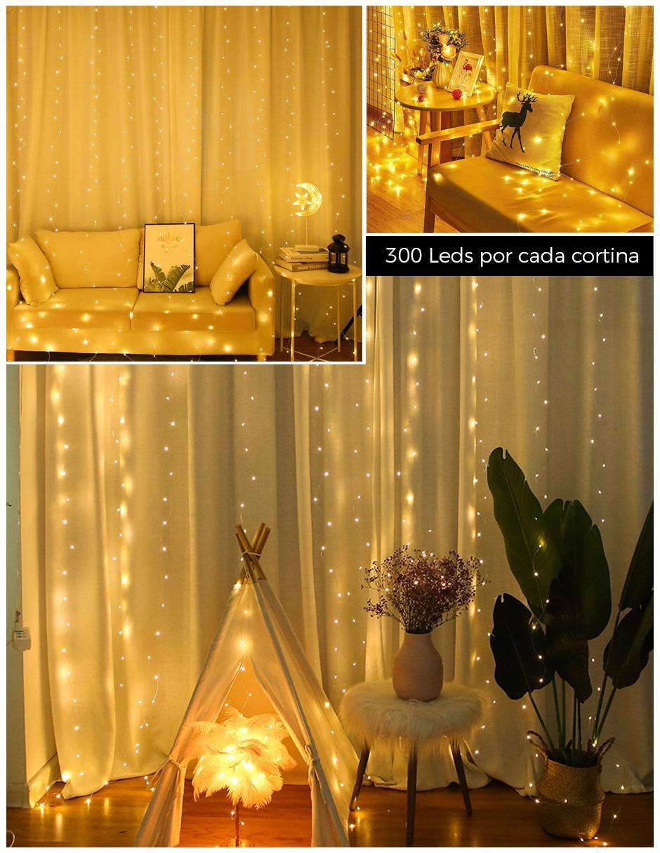 Set de luces de led con 1000 focos 3