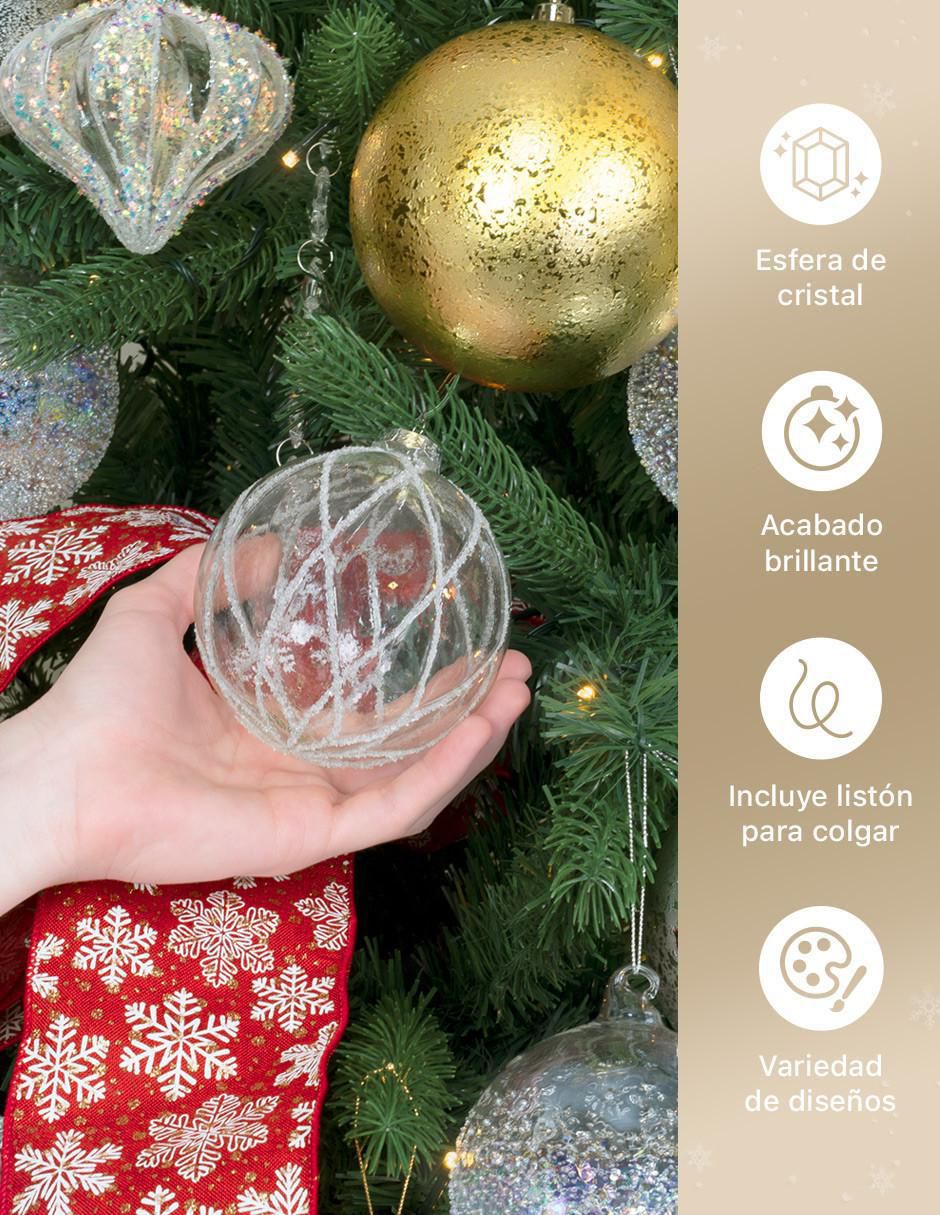 Set de esfera navideña Cristal con 6 piezas 4