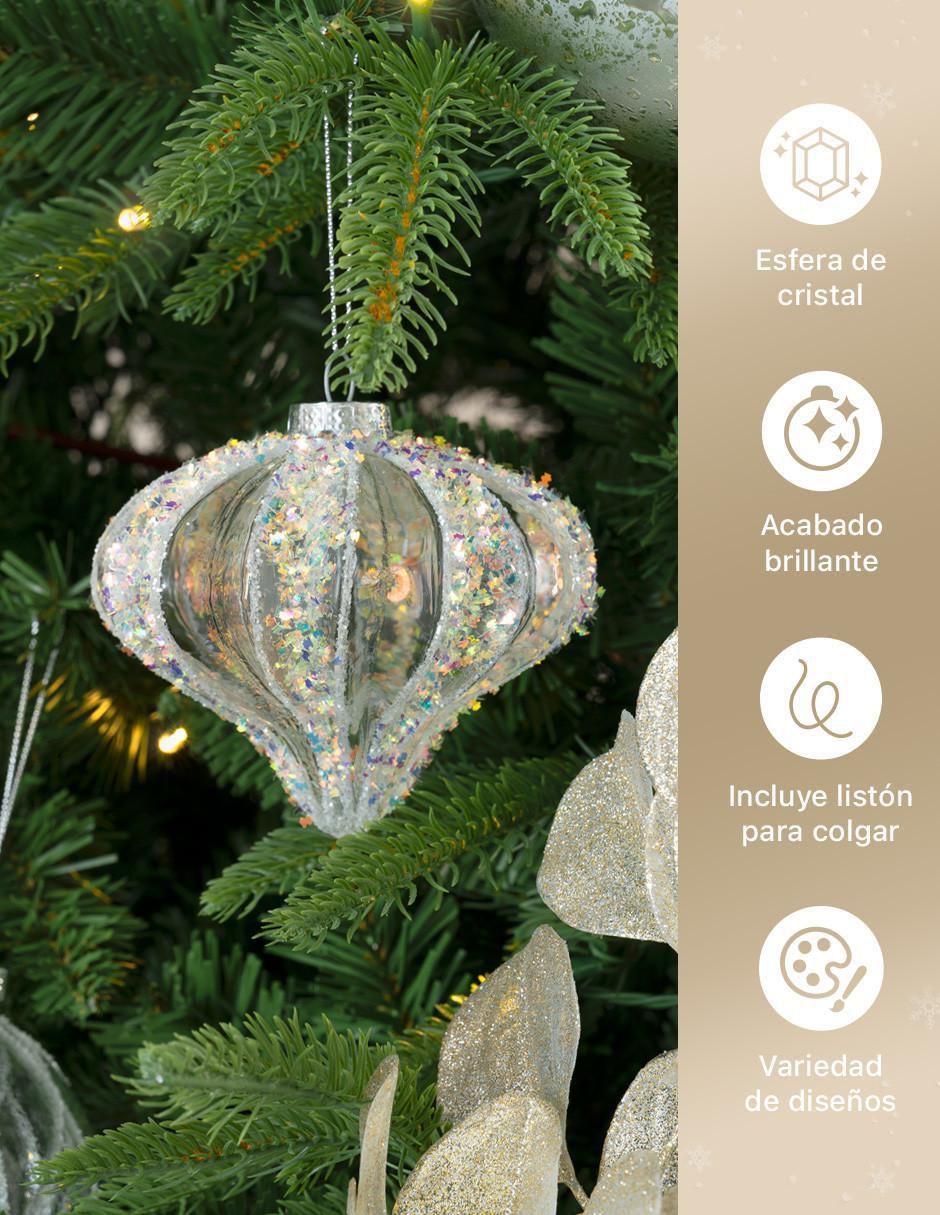 Set de esfera navideña Cristal con 6 piezas 3