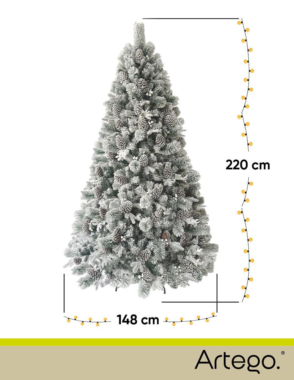 Árbol de navidad Alberta Spruce de plástico 5