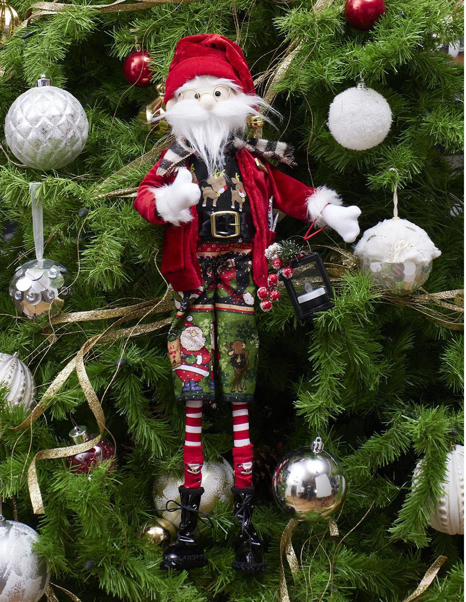 Ornamento Navidad santa claus