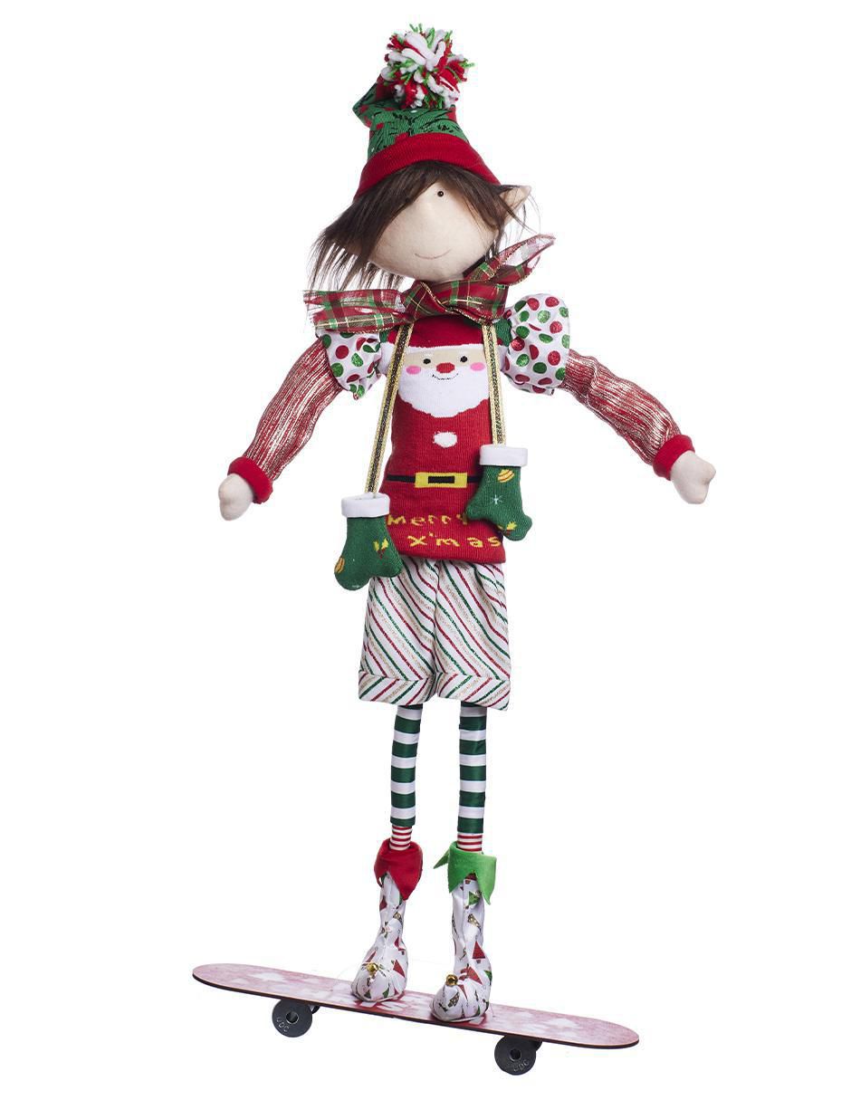 Ornamento Navidad duende Xmas Gang