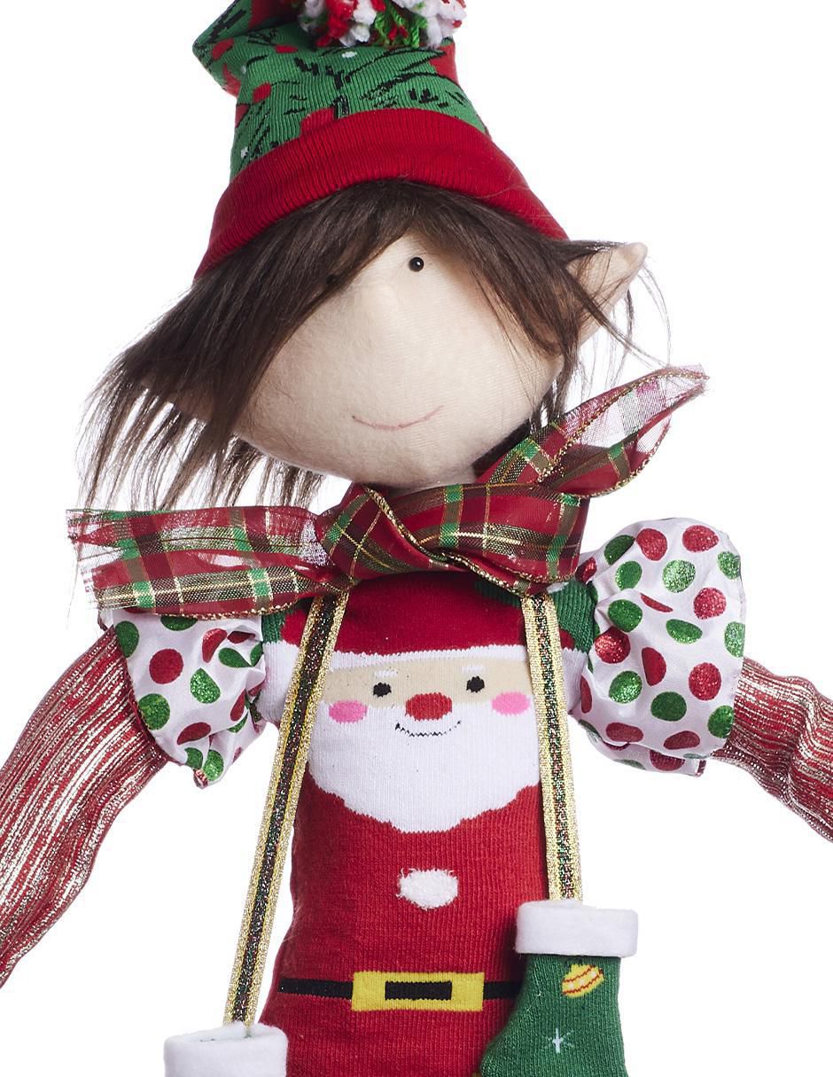 Ornamento Navidad duende Xmas Gang