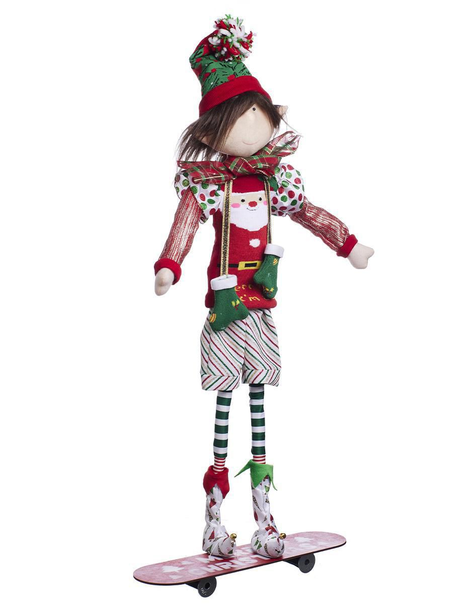 Ornamento Navidad duende Xmas Gang