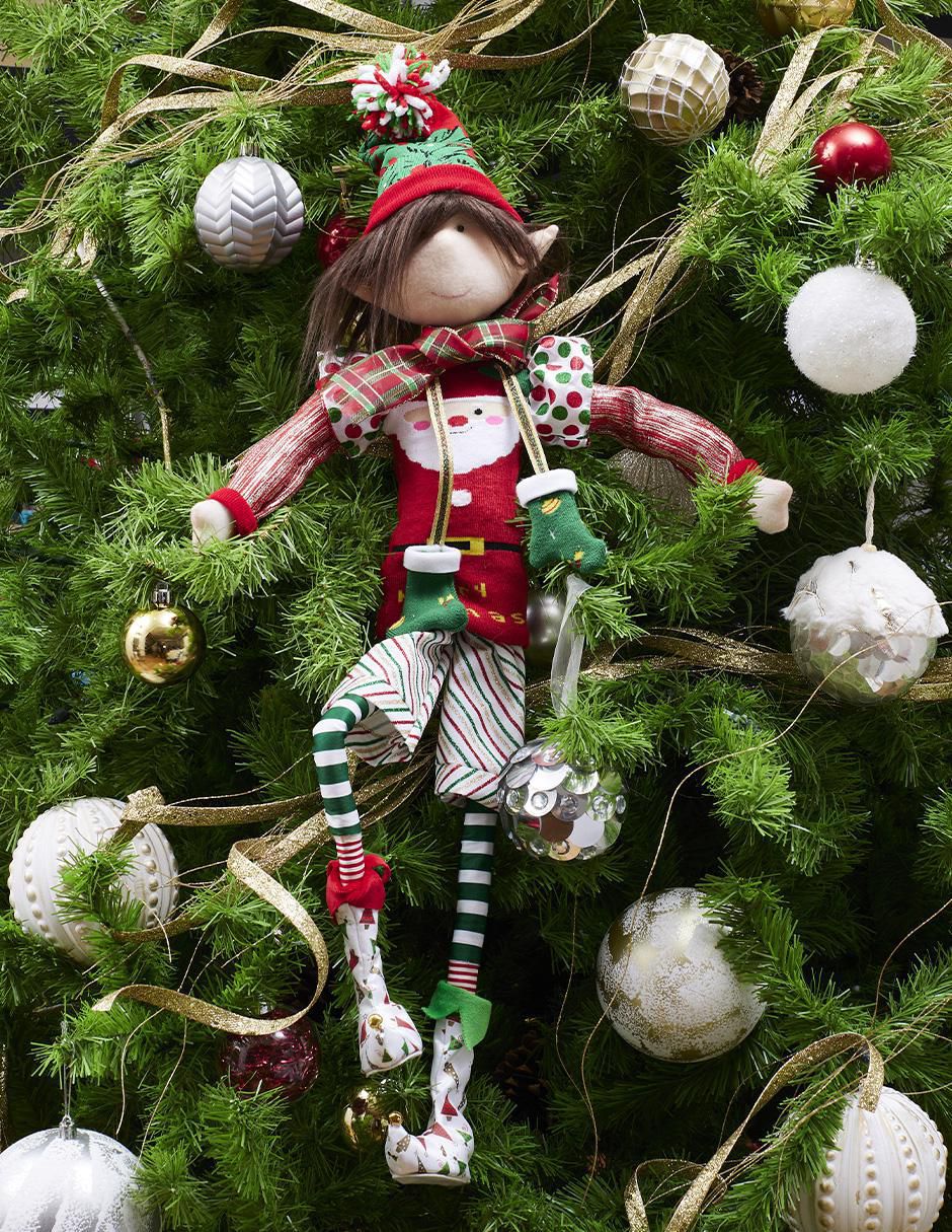Ornamento Navidad duende Xmas Gang