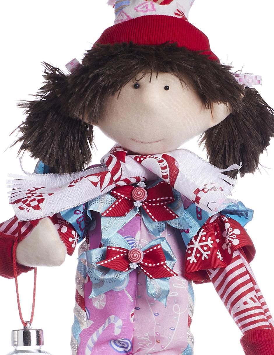 Ornamento Navidad duende Candy Cane 2