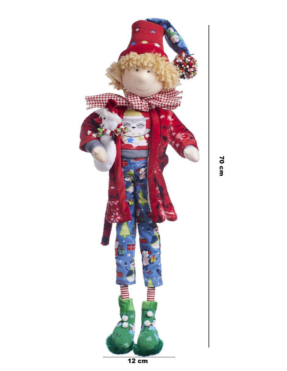 Ornamento Navidad duende 5