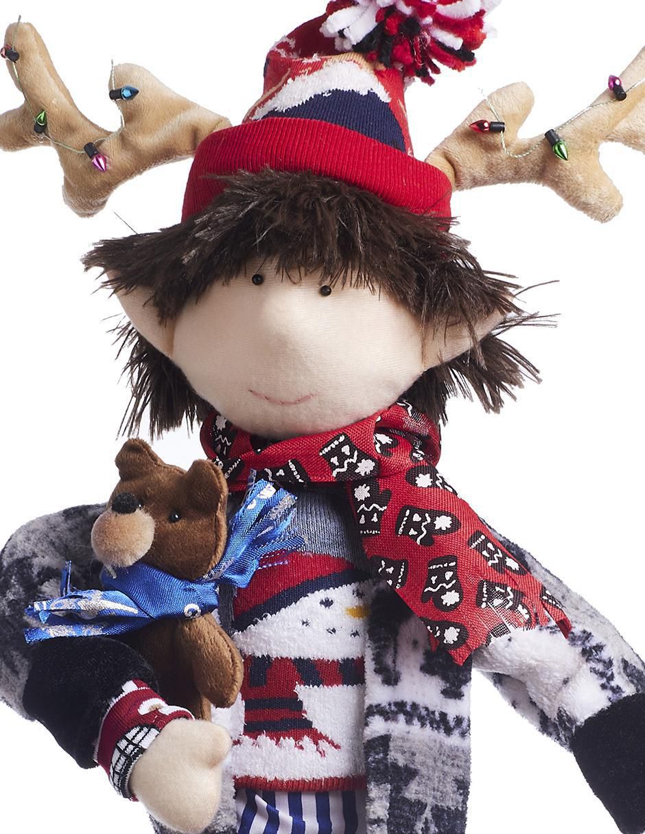 Ornamento Navidad duende Merry Fashion