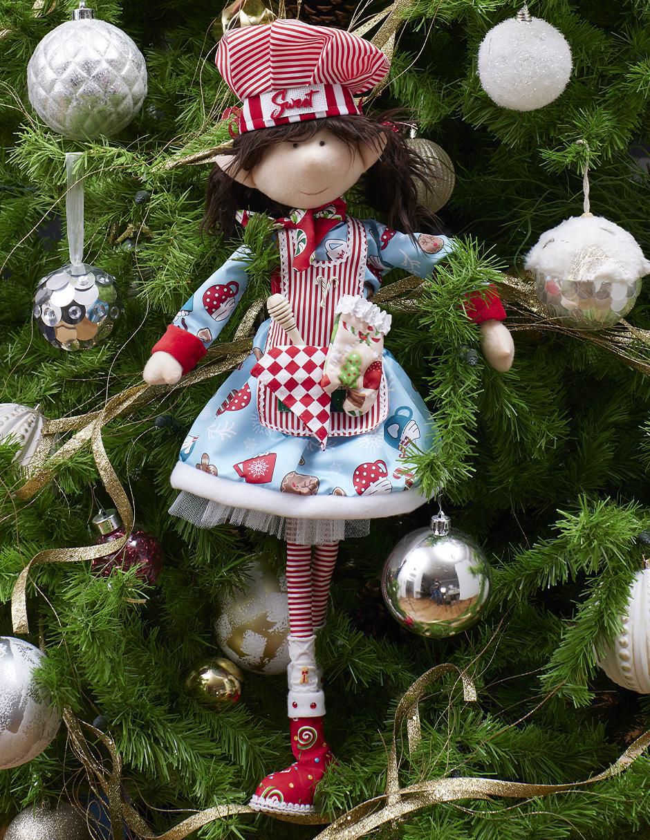 Ornamento Navidad duende Bakery