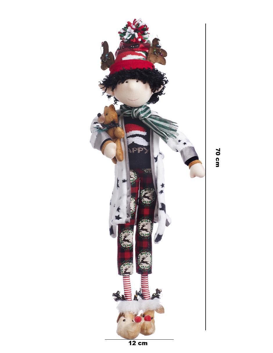 Ornamento Navidad duende 5