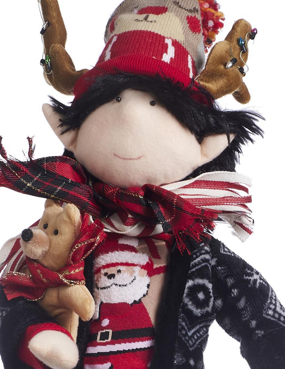Ornamento Navidad duende 2